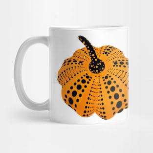 Polka Dot Pumpkin Mug